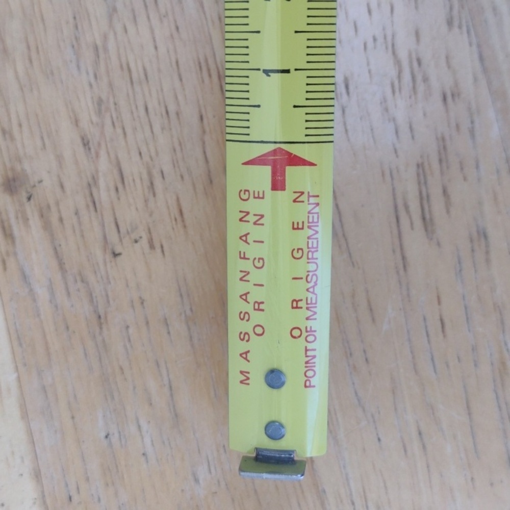 Vintage Stanley Inter 16 Retractable Measuring Tape No. 191 Centimeters - Picture 4 of 5
